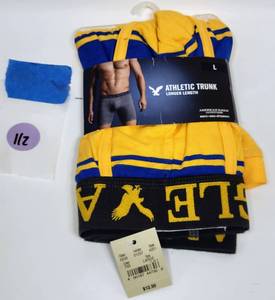 lot 112 image: AMERICAN EAGLE MENS SIZE LARGE ATHLETIC TRUNKS