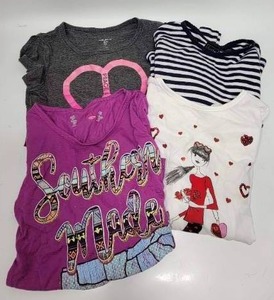 lot 133 image: SELECTION OF GIRLS T SHIRTS INCLUDING CHILDRENS PLACE AND LAYER 8 BRANDS