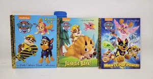 lot 141 image: PAW PATROL GOLDEN BOOKS INCLUDING HARD TO FIND 7 IN 1 BOOK