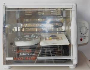 lot 55 image: MAXI-MATIC SPIN & ROLL ROTISSERIE