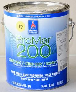 lot 67 image: 1 GALLON SHERMAN WILLIAMS PROMAR 200