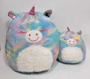 lot 192 image: 2 UNICORN SQUISHMALLOWS $$