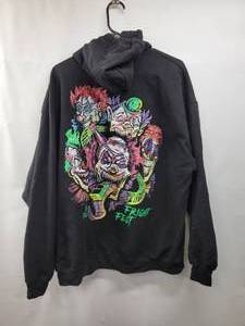 lot 38 image: SIX FLAGS FRIGHT FEST HOODIE SIZE XL