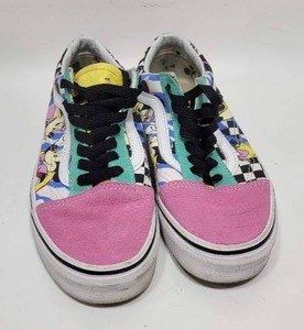 lot 256 image: MICKEY MOUSE VANS OFF THE WALL SHOES