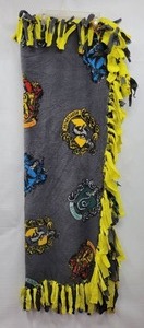 lot 241 image: HAND TIED, REVERSABLE, FLEECE HARRY POTTER BLANKET