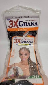 lot 250 image: 3X GHANA PRE STRETCHED HAIR