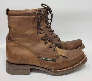 lot 37 image: SILVER BULL WORK BOOTS