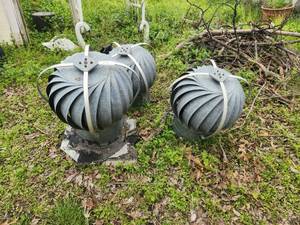 lot 238 image: Selection of 3 roof turbines fans