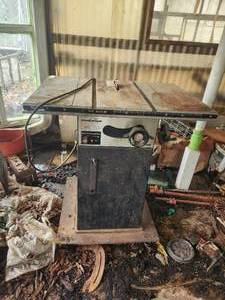 lot 229 image: Rockwell homecraft table saw