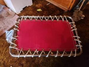 lot 272 image: Single person-exercise trampoline
