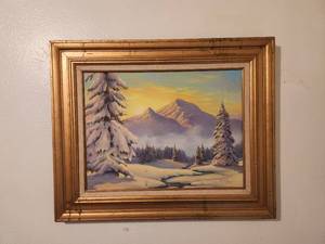 lot 138 image: Framed Original Painting