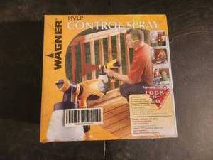 lot 114 image: Wagner HVLP control paint sprayer - never opened