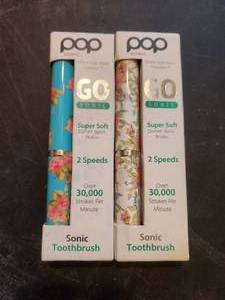 lot 92 image: Selection of 2 POP Sonic NOS toothbrushes