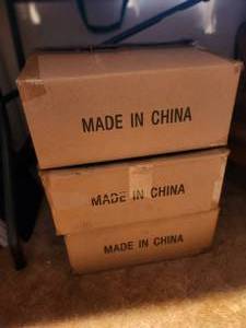 lot 44 image: 3 boxes of hangers - 20 shirt & 20 pants hangers in each box