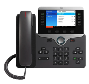 lot 17 image: New Other - Cisco CP-8851-K9 Gigabit IP Phone - Cable - Wall Mountable - VoIP - Caller ID - Speakerphone - 2 x Network (RJ-45) - USB - PoE Ports - (No license included) - ENERGY STAR, TAA Compliance - As Shown