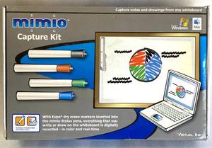 lot 33 image: New Other - Mimio Interactive Whiteboard Capture Kit Virtual Ink Complete Set - As Shown