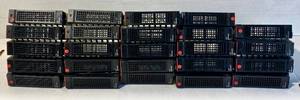 lot 38 image: Lot of 24 - 31059447 HDD Tray Hot-Plug Mounting Frame 3.5 SASSATA - In Condition As Shown