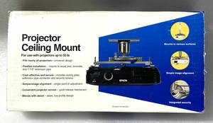 lot 40 image: New Other Peerless Projector Ceiling Mount - As Shown - Retails New $30