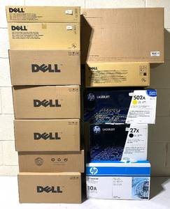 lot 122 image: Lot of 12 - New Ink Cartridges & Toners - As Shown
