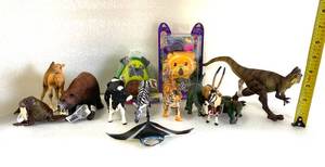 lot 123 image: Lot Of 13 - New Animals & More Toy Lot - As Shown