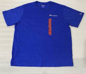 lot 235 image: New With Tags Champion Mens Authentic AthleticWear XL Blue Shirt - As Shown