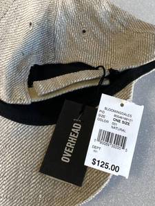 lot 254 image: New With Tags Bloomingdales Overhead Lifestyle Baseball Caps Made In Italy - As Shown - Retails $125