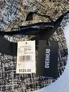 lot 266 image: New With Tags Bloomingdales Overhead Lifestyle Baseball Caps Made In Italy - As Shown - Retails $125