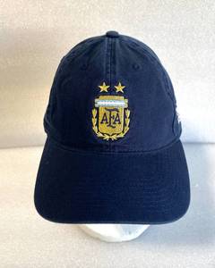 lot 281 image: New With Tags Adidas Argentina Soccer World Cup Lifestyle Baseball Caps - As Shown