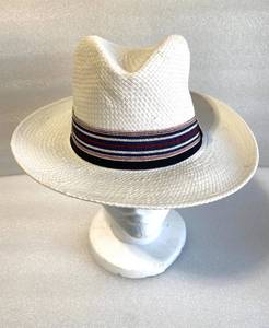 lot 283 image: New With Tags Framar By Seifter Hats Made In Italy (57  7 18  Medium) Alessandria White Lifestyle Hat - As Shown - Retails $65