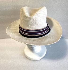 lot 286 image: New With Tags Framar By Seifter Hats Made In Italy (59  7 38  Large) Alessandria White Lifestyle Hat - As Shown - Retails $65