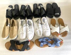 lot 303 image: Lot of 10 - New Womens Footwear - Small 56 - As Shown