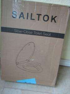 lot 59 image: SAILTOK  Slow close toilet seat