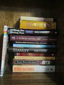 lot 65 image: book lot - Haleys bible handbook - Stanley- the rapture and more