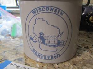 lot 86 image: Wisconsin homestead canister