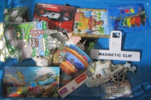 lot 99 image: refrigerator magnets