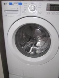 lot 3 image: LG Inverter direct drive true balance anti vibration system WASHER MODEL  WM3080CW