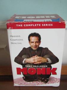 lot 128 image: Tony Shalhoub - MONK complete series DVD
