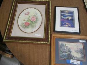 lot 143 image: 1012 Psalms 11824 framed art- 108 framed sky art plus