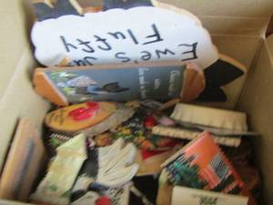 lot 209 image: box full of fridge magnets