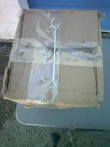 lot 11 image: 2-Boxes Of 7- Long Pegboard hooks,  About 100-Pcs. Per Box