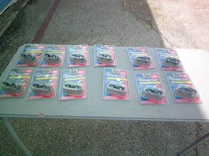 lot 57 image: Lot Of 12- Dar-Da Ultra Speed Toy Cars, Stop-N-Go Motor, All Cars Same Style And Green
