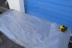 lot 15 image: Box Of About 500-20 x 42 Clear Poly Bags