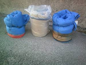lot 71 image: Lot Of 3-Sleeping Bags