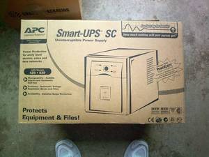 lot 100 image: Smart UPS SC In Box, Uninterruptible Power Supply, 230-V, 420-620-Untested