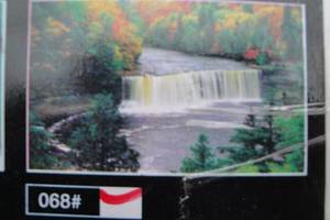 lot 129 image: 2-FIRST-Sound And Motion Waterfall Framed Picture With Inline OnOff Switch And Volume Control On Side Of Frame, 26 x 18