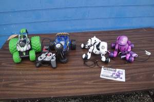 lot 94 image: Remote Control Toys, Including Cars and 2-Zoomer Dogs -All Untested