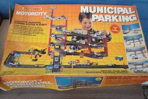 lot 149 image: Matchbox Motor City Municipal Parking System, Unsure How Complete, No Cars Included