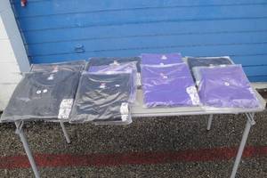 lot 176 image: 10- 5 X-Large Tee Shirts- NOTE Mixed Colors And Styles, Yours will Vary, Photos Are Examples Only, NOTE 10-X Money
