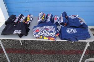 lot 181 image: 14- Tee Shirts-6-Black & 8-Navy NOTE Mixed Styles, Yours will Vary, Photos Are Examples Only, NOTE 14-X Money