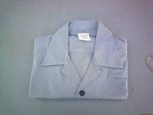 lot 148 image: Lot Of 10-NEW CINTAS Small Houndstooth Like Pattern Short Sleeve Uniform Shirt, Size Small